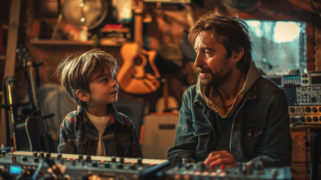 The Future of Vocal Coaching: AI vs. Human Coaches - Who Will Win the Ultimate Face-off? Human vocal coach giving personalized singing lessons