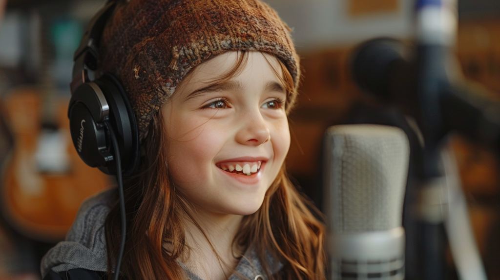 Healthy Young Singer