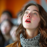 Female singing high